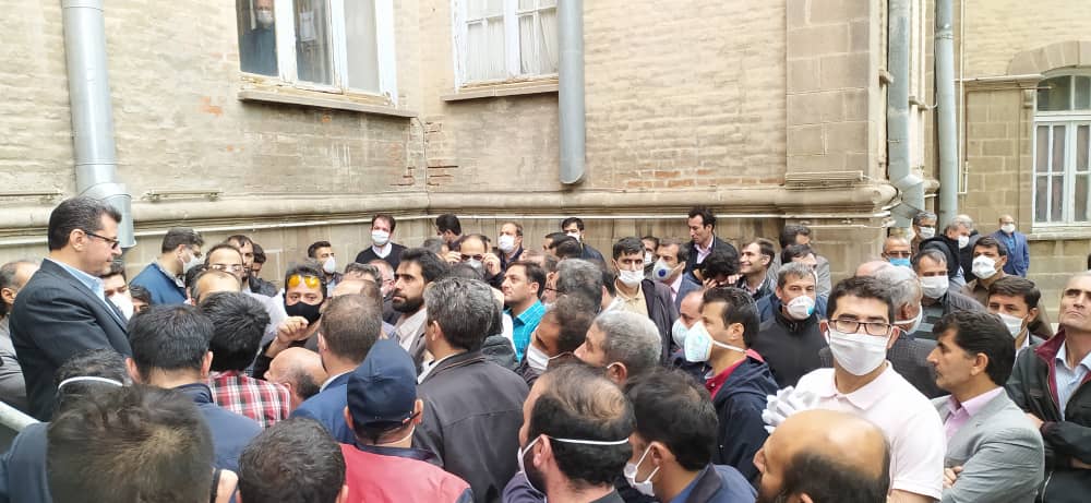 تبدیل وضعیت!کارگران شهرداری تبریز مطالبه کردند