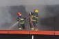 آتش‌سوزی کارخانه تولید اسپری رنگ در شهرک عالی‌نسب تبریز